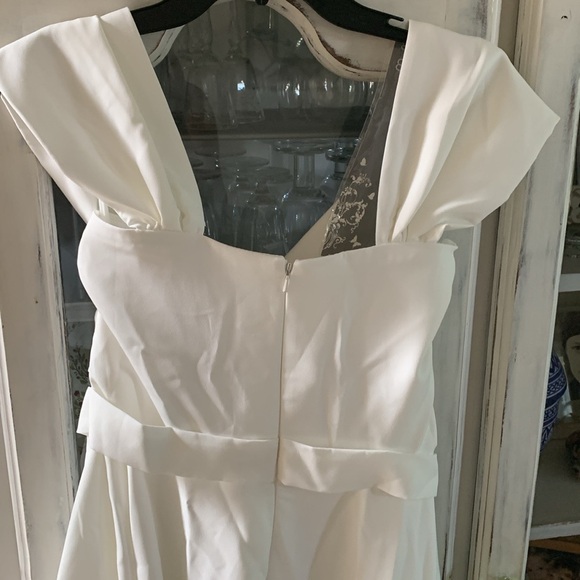 NWT! Cocktail or wedding dress, ivory, beautiful brand new - Picture 4 of 6